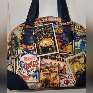 Circus poster purse